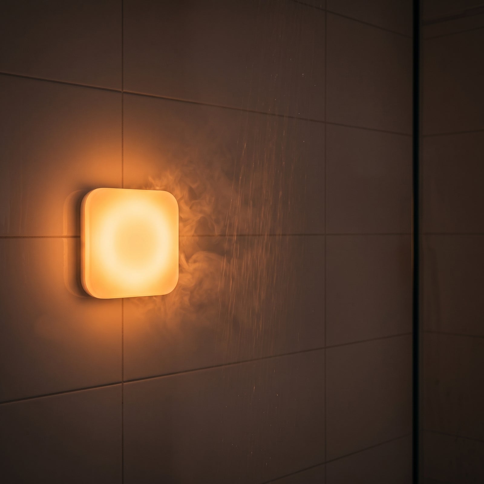 THE SHOWER LIGHT THAT SIGNALS YOUR BODY TO